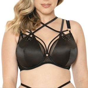Curvy Kate Scantily Voodoo plunge bra in black